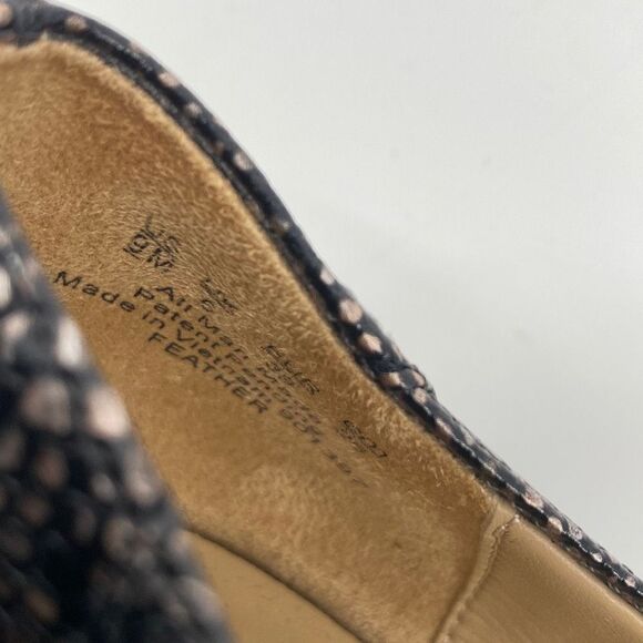 Naturalizer feather snake bronze metallic pointed toe, comfort slip -on pump Siz - Picture 11 of 11